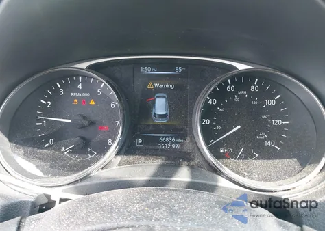 2016 Nissan Rogue Sv z USA, uszkodzony, nr VIN KNMAT2MT8GP715976